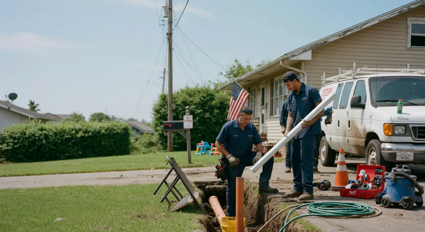 Drain Cleaning in Lorraine, KS near me